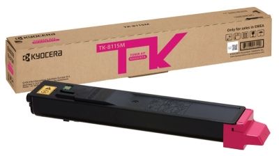 KYOCERA TK8115M Magenta Toner Cartridge 6k pages - 1T02P3BNL0 (1T02P3BNL0)