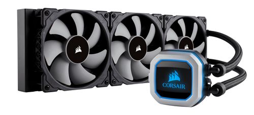 CORSAIR Hydro H150I Pro 360mm Radiator Advance RBG Lighting and Fan control with Software Liquid CPU Cooler (CW-9060031-WW)