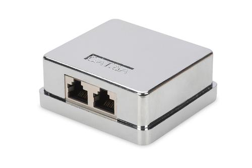 DIGITUS Ytmonterat uttag 2-port (DN-93713)