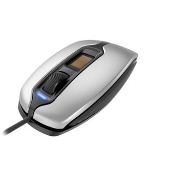 CHERRY Maus CHERRY FingerTIP ID Mouse silber/ schwarz (JM-A4900)