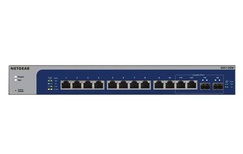 NETGEAR 12PT 10G/ MULTI-GIG WEB MANAGED PLUS CPNT (XS512EM-100EUS)