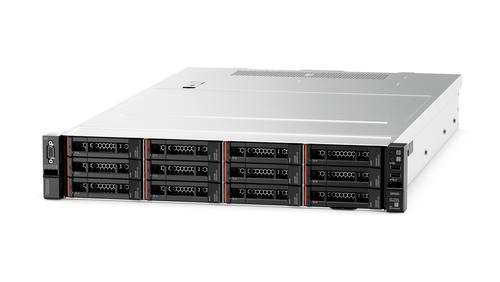 LENOVO ThinkSystem SR590 7X99 - Server - rack-mountable - 2U - 2-way - 1 x Xeon Silver 4208 / 2.1 GHz - RAM 32 GB - SAS - hot-swap 2.5" bay(s) - no HDD - Matrox G200 - GigE - no OS - monitor: none (7X99A099EA)