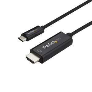 STARTECH 3 m USB-C to HDMI Cable - 4K at 60Hz - Black	 (CDP2HD3MBNL)