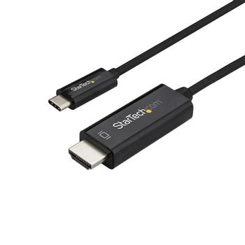 STARTECH 2 m USB-C to HDMI Cable - 4K at 60 Hz - Black (CDP2HD2MBNL)