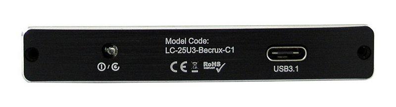 LC POWER HD encl. 2,5 LC-25U3-Becrux-C1 (LC-25U3-Becrux-C1)