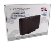 LC POWER HD encl. 3,5 LC-Power LC-35U3-Hydra 3,5, Black, Alu USB3.0 (LC-35U3-Hydra)