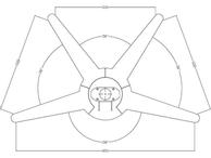 Multibrackets M Public Display Stand 145 Dual - stativ - for 2 LCD-skjermer - sølv (7350022735392)