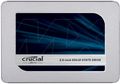 CRUCIAL MX500 - SSD - encrypted - 500 GB - internal - 2.5" - SATA 6Gb/s - 256-bit AES - TCG Opal Encryption 2.0 (CT500MX500SSD1T)