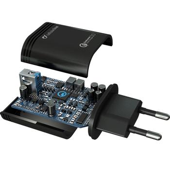 CELLULAR LINE CL USB Reiselader USB-C Hurtig QC Qualcomm Quick Charge 3.0 (Huawei) (ACHHUKITQCTYCK)