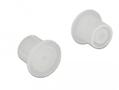 DELOCK Dust Cover for F plug 10 pieces transparent (60164)