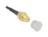 DELOCK Dust Cover for SMA plug 10 pieces transparent