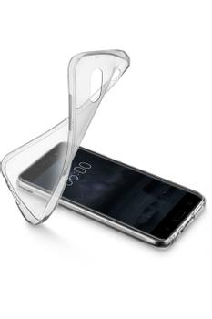 CELLULAR LINE CL Soft Deksel for Nokia 6 Gummideksel,  gjennomsiktig (SOFTNOKIA6T)
