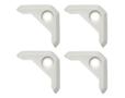 CORSAIR ML Series Fan Corner Caps (1x Set)_ White (CO-8950017)