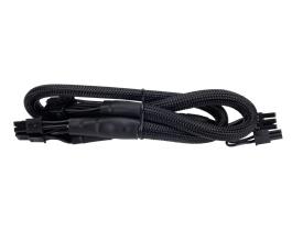 CORSAIR Type 4 Sleeved black PCI-E cable with pigtail connector and capacitors for Type 4 PSU (CP-8920143)