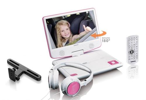 LENCO Dvp-910 Portable Dvd Player  (DVP910PINK)