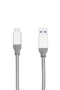 VERBATIM TY-C TO USB-A STLESS STEEL CABL USB 3.1 30CM GEN 2 ACCS (48868)