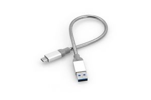 VERBATIM TY-C TO USB-A STLESS STEEL CABL USB 3.1 30CM GEN 2 ACCS (48868)