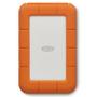 LACIE RUGGED 5TB USB-C USB3.0 Drop- crush- and rain-resistant for all-terrain use orange (STFR5000800)