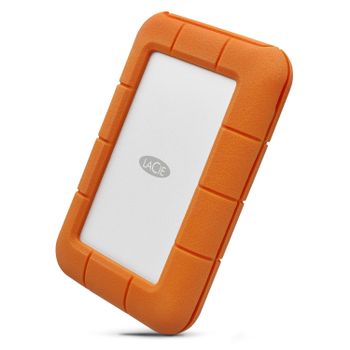 LACIE 5TB Rugged Portable USBC External Hard Drive (STFR5000800)