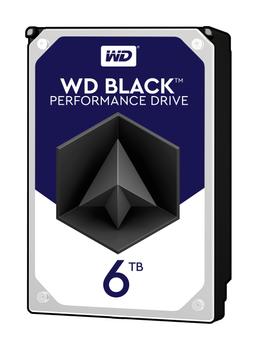WESTERN DIGITAL Black 6TB SATA 3.5 Inch 7200 RPM Internal Hard Drive (WD6003FZBX)