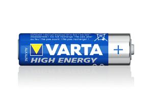 VARTA 1x8 High Energy Mignon AA LR 6 (04906121418)