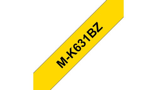 BROTHER MK631BZ 12MM 8M Yellow/ Black (MK631BZ)