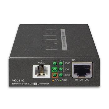 PLANET Konverter Ethernet - VDSL2 1-P 10/ 100/ 1000T Ethernet to VDSL2  30a (VC-231G)