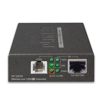 PLANET 1-Port 10/ 100/ 1000T Ethernet to VDSL2 Converter (VC-231G)