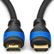 DELEYCON HDMI Cable - HQ Black Polybag 10,0m, HDMI 2,0, ethernet, 4K, HDMI: Han - HDMI: Han
