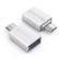 SONERO USB-C adapter, USB-C: Han - USB-A: hun, Hvid