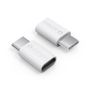 SONERO USB-C adapter, USB-C: Han - USB-Micro B: Hun, Hvid