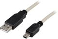 DELTACO USB 2.0 kabel Type A Han - Typ