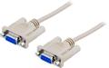 DELTACO Serial cable 1.8m
