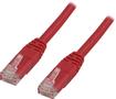 DELTACO UTP Cat.5e patch cable 0.5m, red