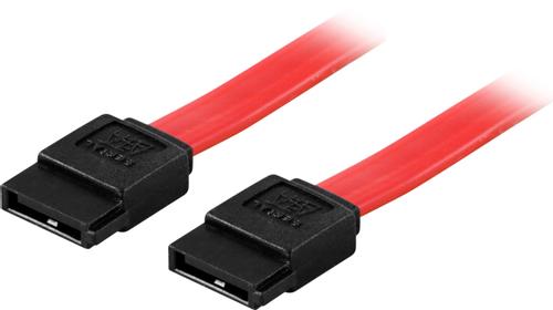 DELTACO Serial ATA cable Red 50cm (SATA-05)