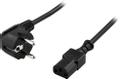 DELTACO Cable Power Cord 3-pin