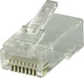 DELTACO RJ45 connector for patch cable, cat6, 20-pack