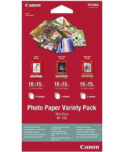 CANON Photo Paper Variety Pack 4x6 VP-10 (0775B078)