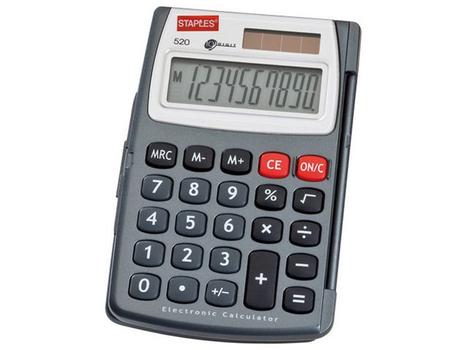 STAPLES Kalkulator STAPLES Pocket Standard 520 (7433252)
