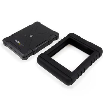 STARTECH Rugged Hard Drive Enclosure - USB 3.0 to 2.5in SATA 6Gbps HDD or SSD - UASP (S251BRU33)