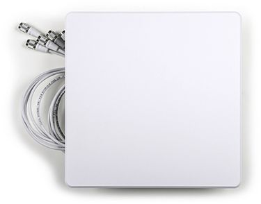 CISCO Meraki Wide Patch - Antenna - 7 dBi (for 2.4 GHz), 6.3 dBi (for 5 GHz) - directional - wall-mountable,  pole mount, indoor - for Cisco Meraki MR42E (MA-ANT-3-E5)