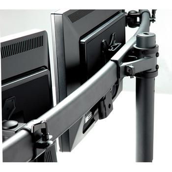 VALUE Triple Arm, Desk Clamp, black (17.99.1136)