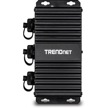 TRENDNET 2-PORT INDUSTRIAL OUTDOOR GIGABIT UPOE EXTENDER IN (TI-EU120)