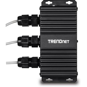 TRENDNET 2-PORT INDUSTRIAL OUTDOOR GIGABIT UPOE EXTENDER IN (TI-EU120)
