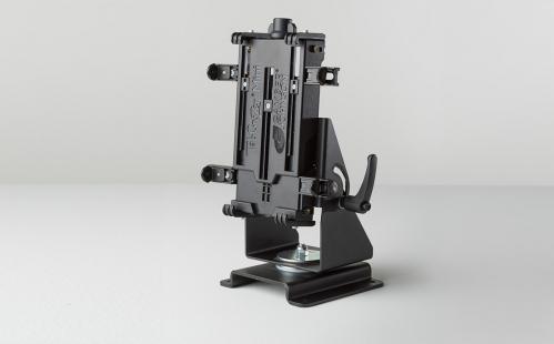 GAMBER-JOHNSON TALL TILT/ SWIVEL DESKTOP MOUNT W/DS56 BASE 7160 0776 TALL CLEV ACCS (7170-0585)