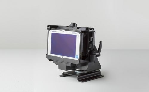 GAMBER-JOHNSON TALL TILT/ SWIVEL DESKTOP MOUNT W/DS56 BASE 7160 0776 TALL CLEV ACCS (7170-0585)