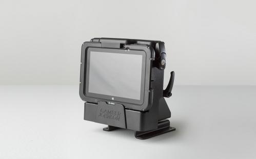 GAMBER-JOHNSON TALL TILT/ SWIVEL DESKTOP MOUNT W/DS56 BASE 7160 0776 TALL CLEV ACCS (7170-0585)