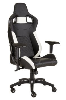 CORSAIR T1 RACE 2018 Gaming Chair - black/ white (CF-9010012-WW)