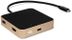 OWC USB-C Travel Dock Gold