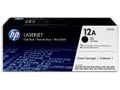 HP 12A 2-pakning svarte originale LaserJet-tonerkassetter